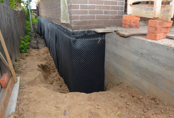 SJ Waterproofing Pros technician performing targeted Crawl Space Encapsulation assessment in Suitland, MD